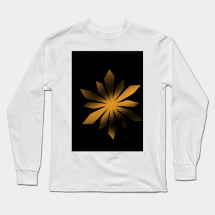 golden flower Long Sleeve T-Shirt